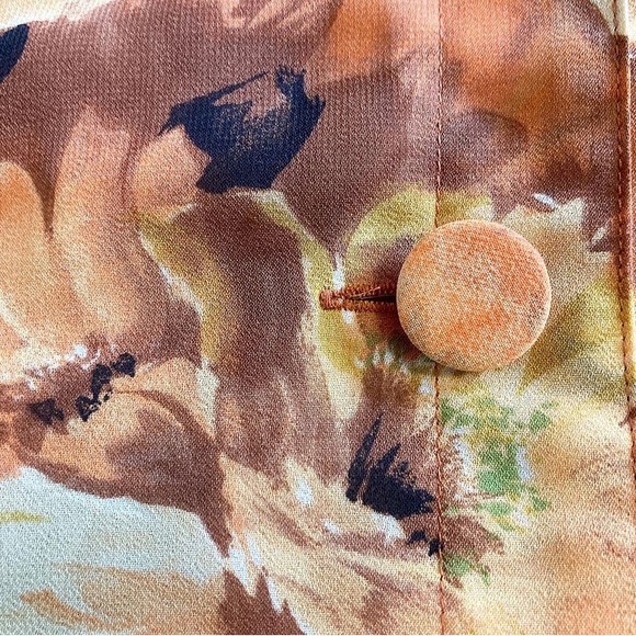 Vintage Zoom Paris Floral Vest - Picture 2 of 3